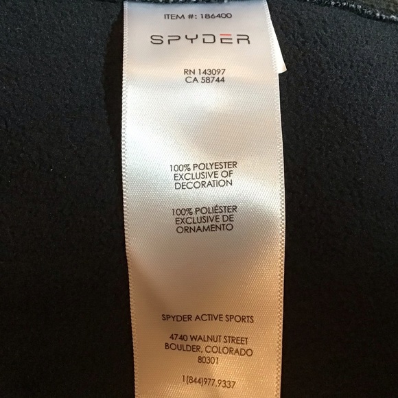 Spyder Men’s Outbound 1/4 Zip Pullover Sweater - Picture 6 of 6